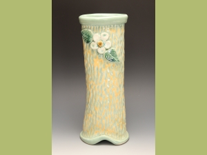 Hand formed vase