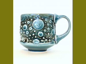 Slab Built Galaxy Bubble Mug