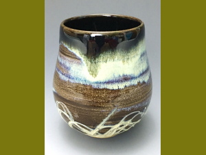 Chocolate Web Tea Cup