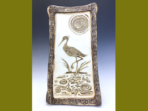 Heron Wall Plaque